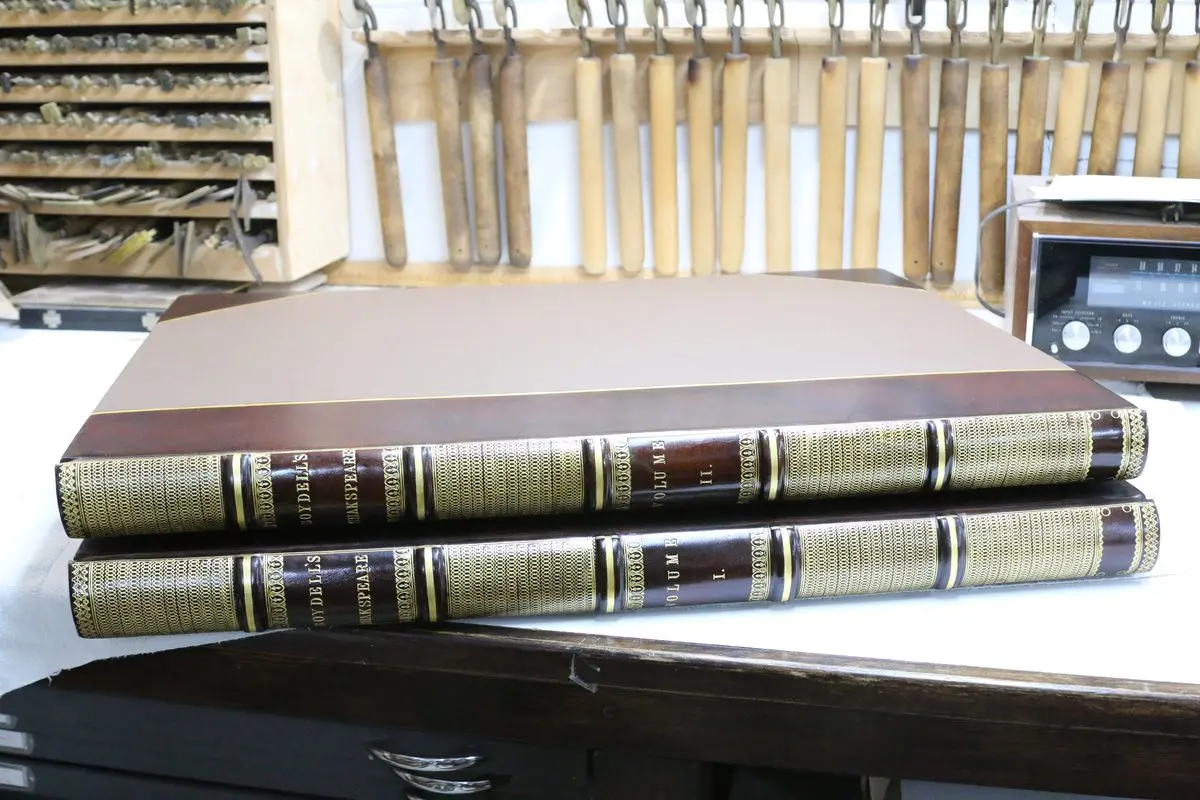 Conservation Calf leather for institutional binding