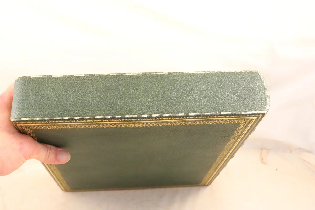 Genuine Levant goatskin bookbinding leather